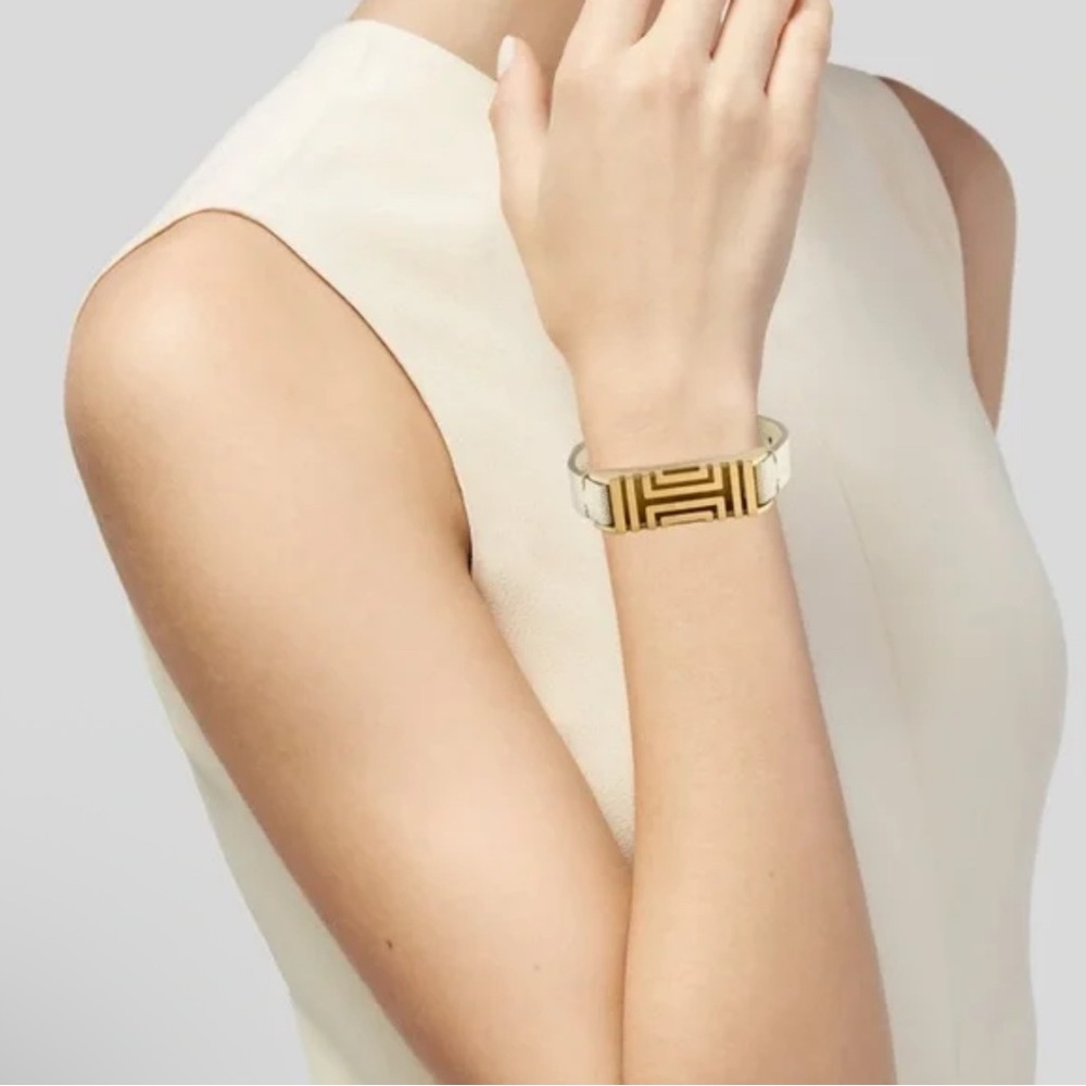 Tory Burch Gold Geometric Bracelet